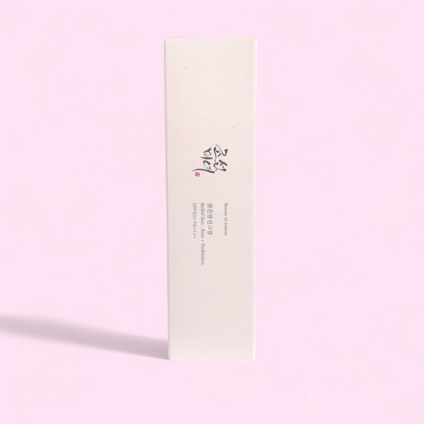 Beauty of Joseon SPF50 sunscreen โ front view of tube